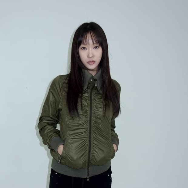 빈티지 카키 자켓