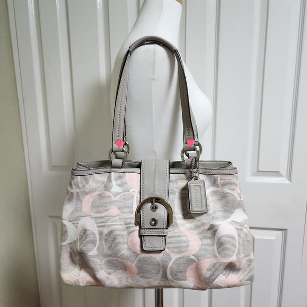 새거) 코치 소호 옵틴  숄더백