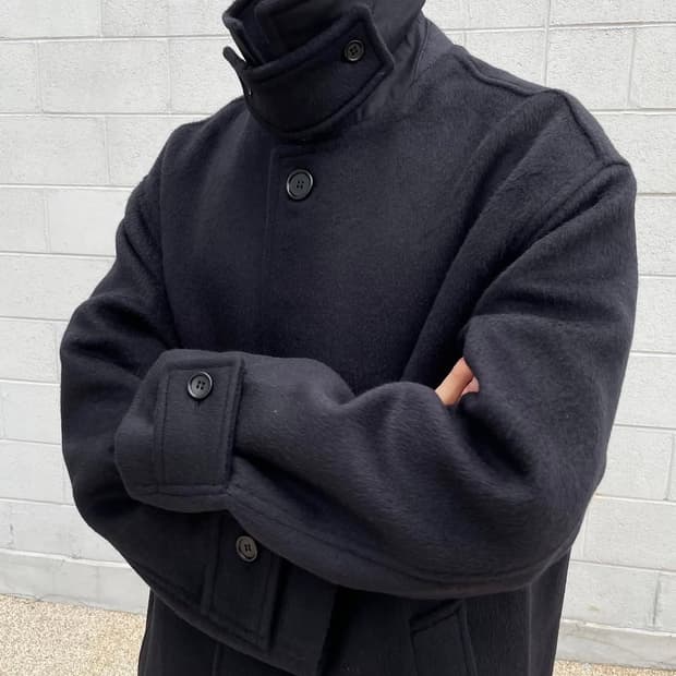 Mfpen Hollis wool coat