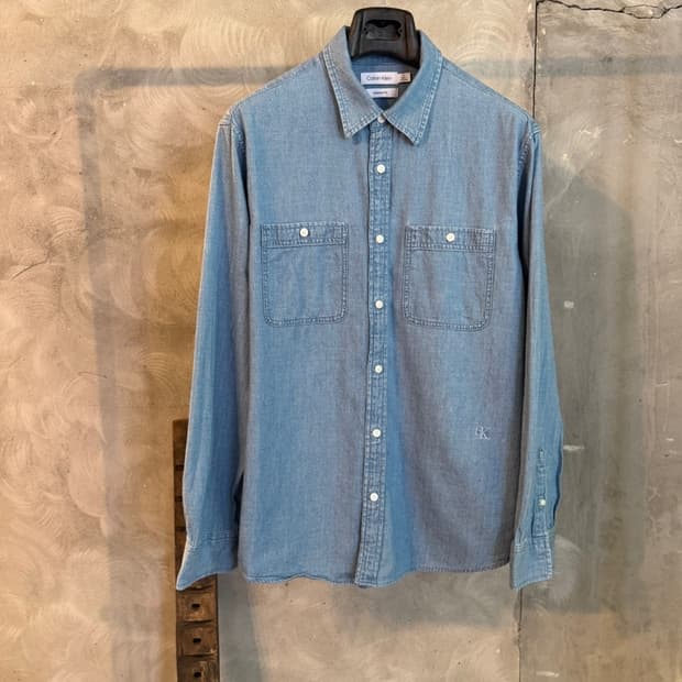 캘빈클라인 데님 셔츠 100