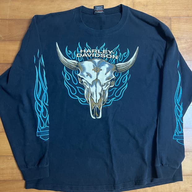 90s 할리 롱슬리브 xl