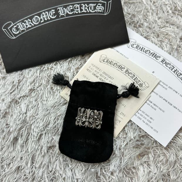 [US 11] 백화점판 정품 크롬하츠 세메터리링