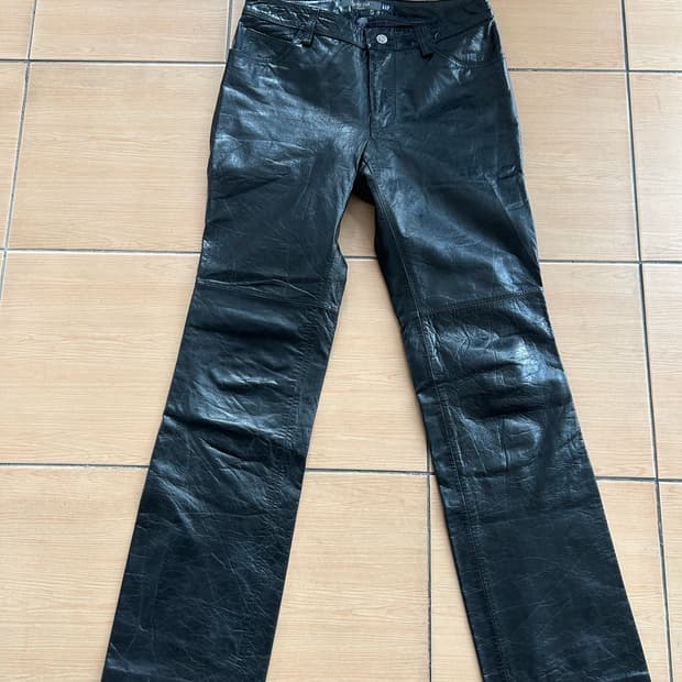 00’s Gap 레더 부츠컷