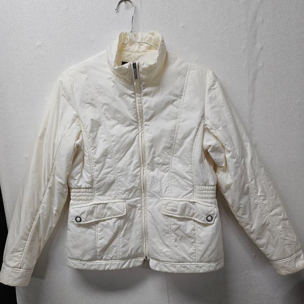 코오롱 스포츠 아이보리 경량패딩자켓 90