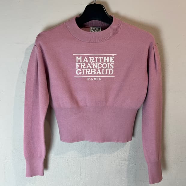 마리떼 크롭 스웨터