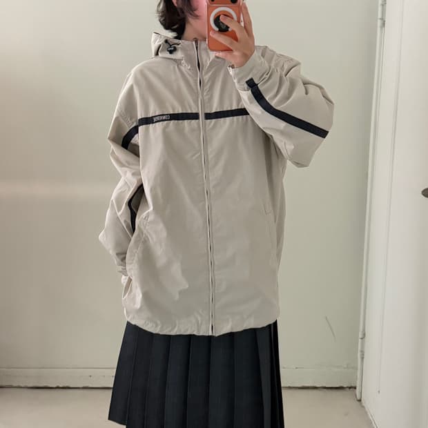 일본빈티지 컨버스 올스타 올드스쿨 바람막이