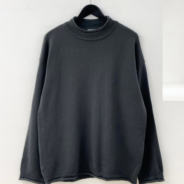 90s Giorgio Armani knit made in Italy 차콜