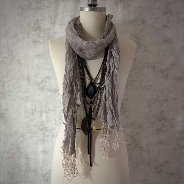 Grunge scarf