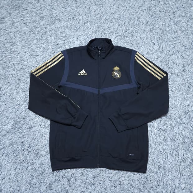 아디다스) M 남자 레알마드리드 앤섬자켓 바람막이 / 왕눈이샵
