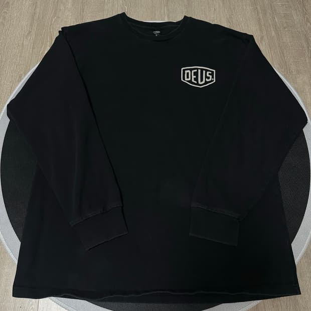 (L) 데우스 롱슬리브 블랙