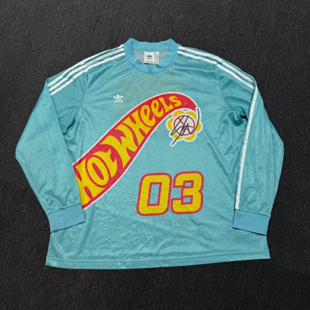 아디다스x 션 워더스푼 x HOT WHEELS 메쉬 져지