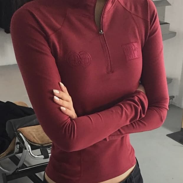 MPa SOFT-SHELL HALF ZIP WOMEN (RED) M사이즈