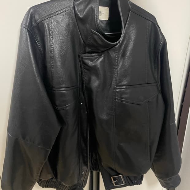 플리즈프로젝트 PLZPROJECT 레더자켓