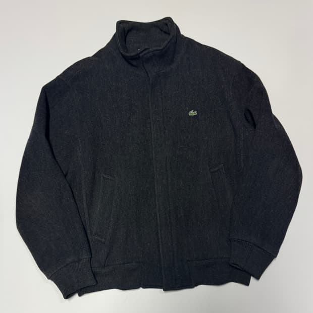 라코스테 올드스쿨 모직 집업 울 자켓 L~XL