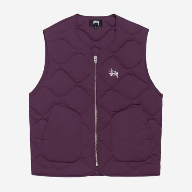 스투시 리사이클드 나일론 베스트 L