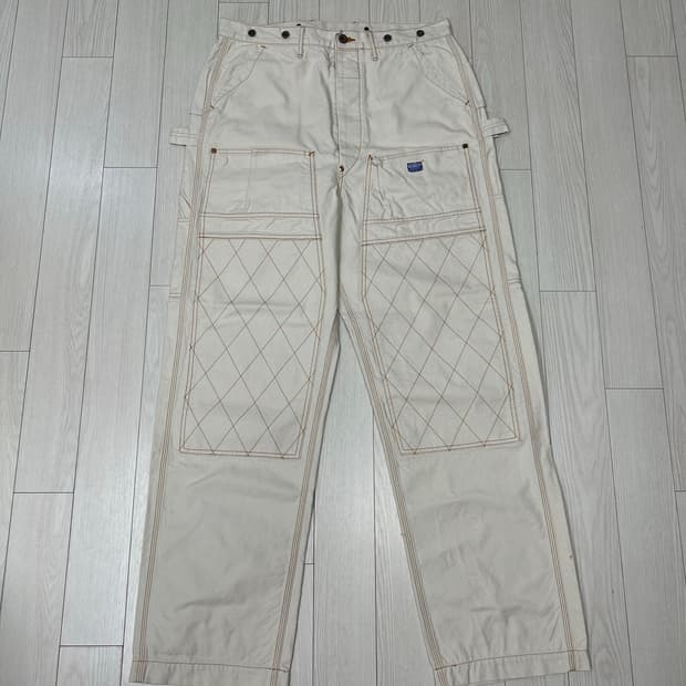 캐피탈 씬 캔버스 럼버 팬츠 키나리 5size