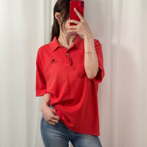 버버리 빅 기마로고 레터링 PK