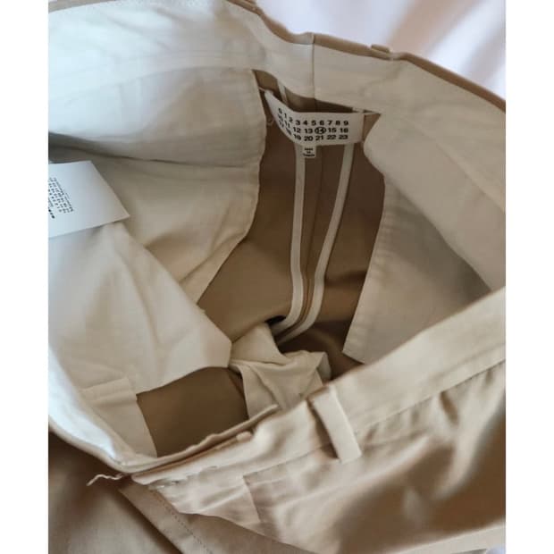 MAISON MARGIELA 18AW Cotton Pants