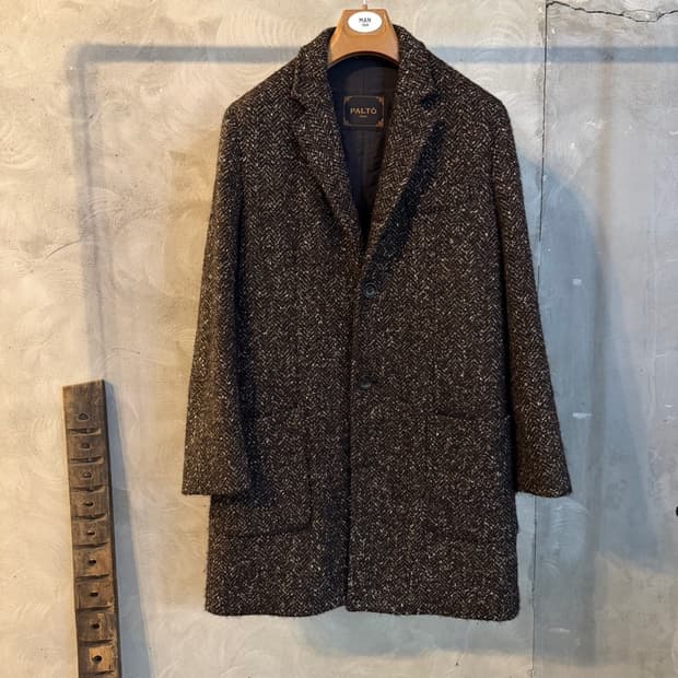 PALTO 팔토 트위드 탑코트 100