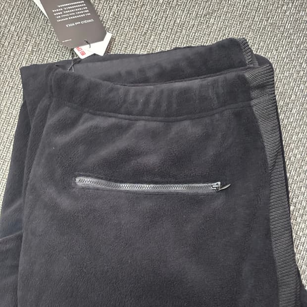 유니클로x니들스 팬츠 블랙4xl