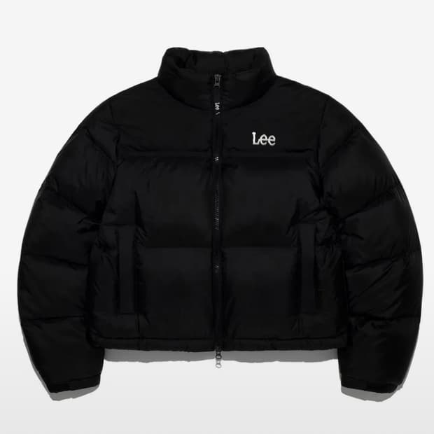 Lee 리 숏패딩 크롭패딩