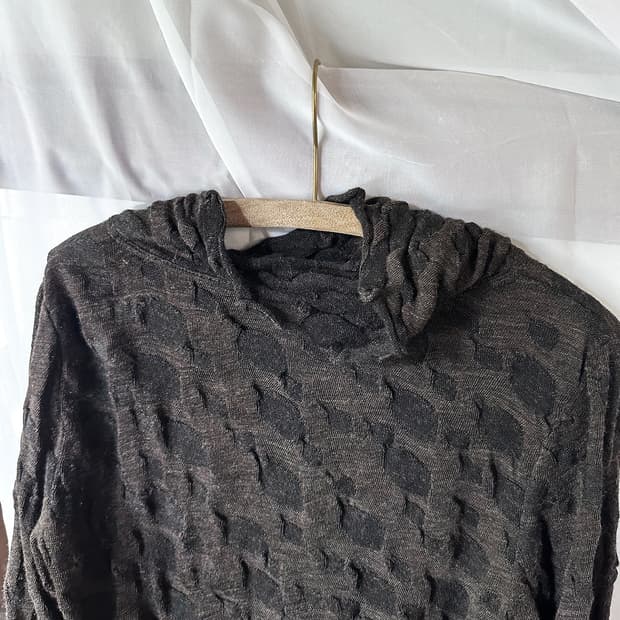 JPV textured turtleneck