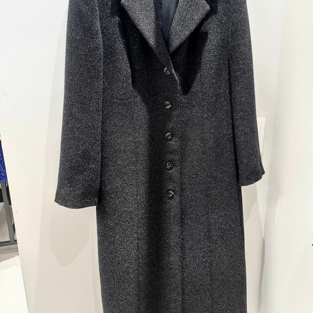 J&R 알파카 맥시 롱 코트