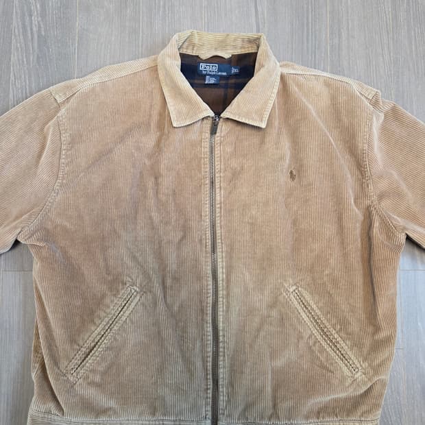 [폴로 랄프로렌] 코듀로이 자켓 베이지 XL