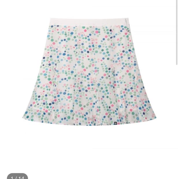 어스지구 VINTAGE CHIFFON MIDI SKIRT (BLUE) 