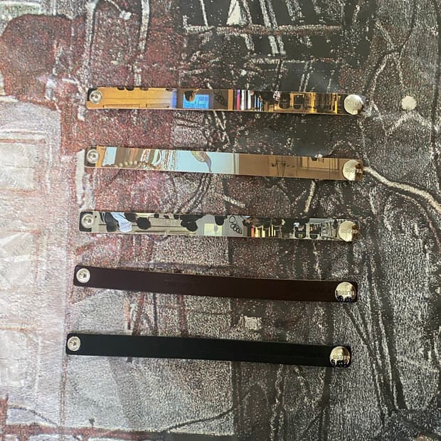 Bless leather bracelet