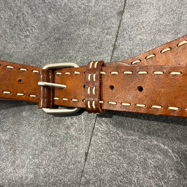 빈티지 소가죽 벨트