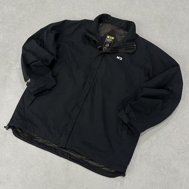 K2 고어텍스 블랙 바람막이 자켓 L