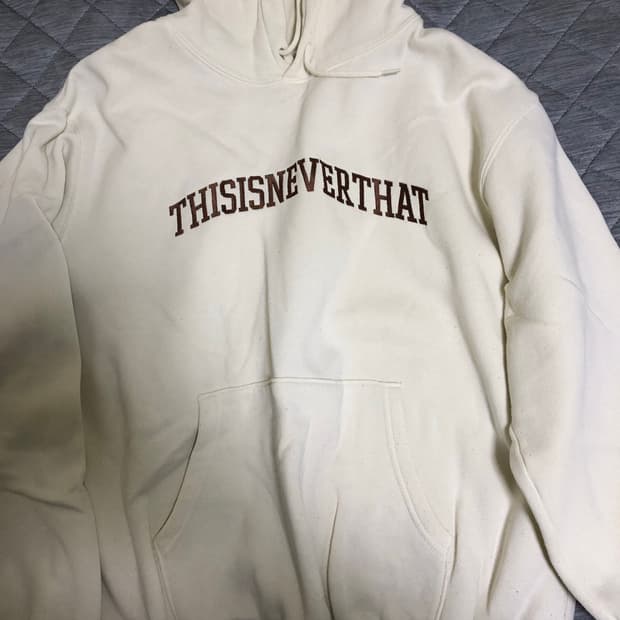디스이즈네버댓 후드티