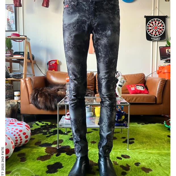 Lee Cooper Antique Graphic Skinny Jeans