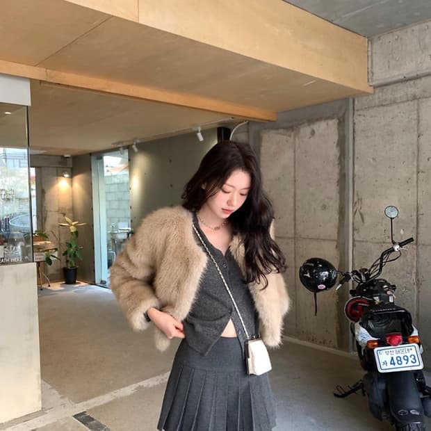 르플레인 마가렛 스커트 S