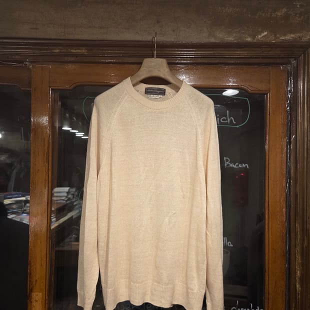 살바토레 페라가모 린넨/코튼 니트