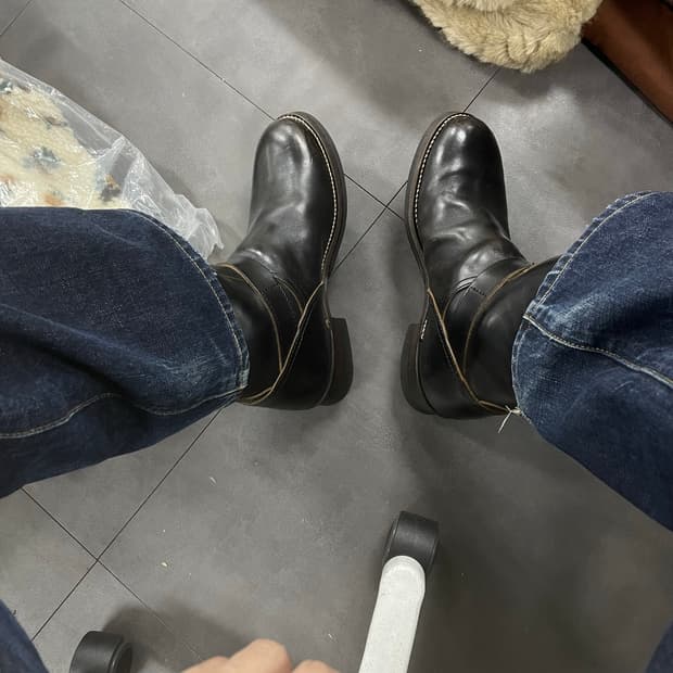 (265) 대퍼스 숏 엔지니어부츠 차심 말가죽(홀스벗)