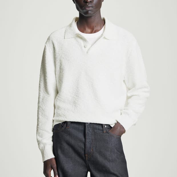 코스 부클레 니트 롱 슬리브 / 남성 니트/ 남자 니트 