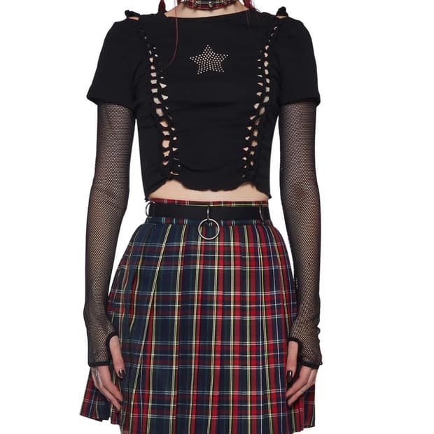 Dollskill 커렌트무드 펑키 탑