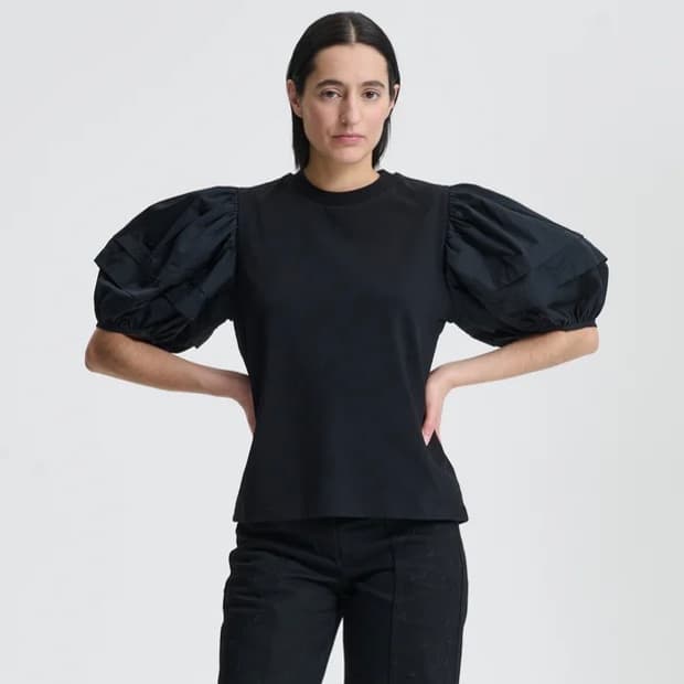 [M]세실리에 반센 BEN 퍼프 블라우스