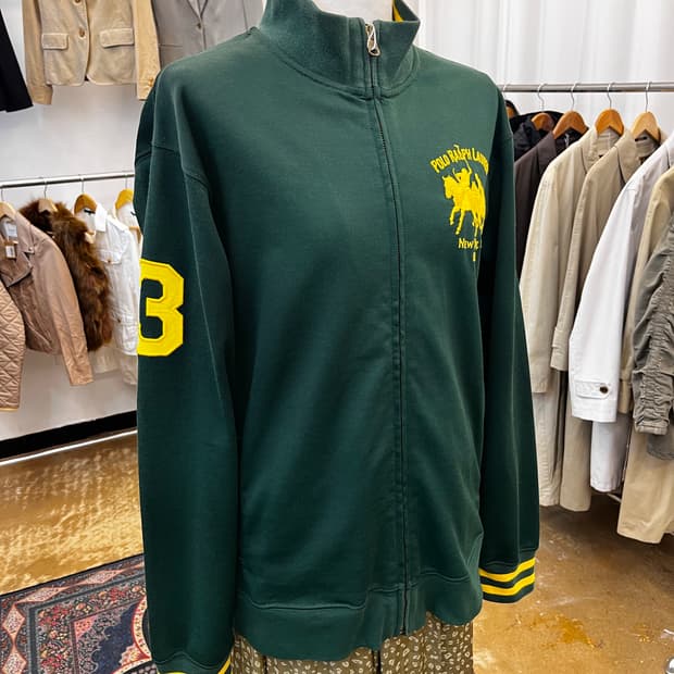 폴로 랄프 로렌 멀티 포니 로고 트레이닝 집업