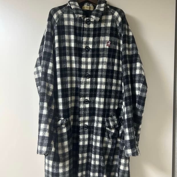 언더커버 더 쉐퍼드 축융 울 코트 2