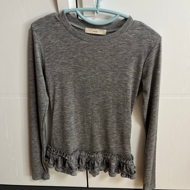 Haula 프릴 롱 슬리브 