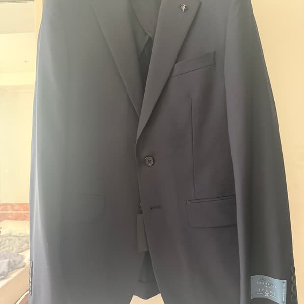 (새상품) 지이크 파렌화이트 구아벨로 원단 네이비 수트 95 74(29)