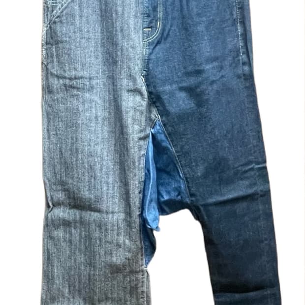 간류 비대칭 팬츠