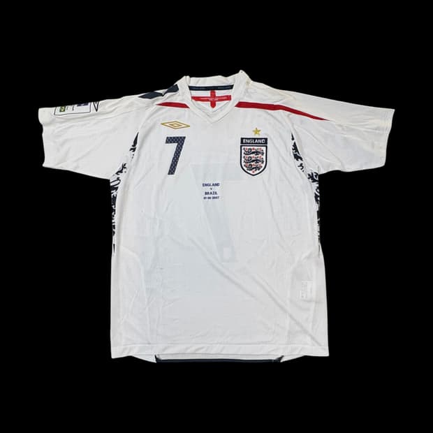 잉글랜드 07-09 홈 저지 베컴 7번