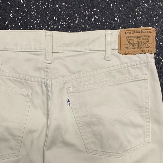 [33] 90's 리바이스 513 화이트탭 치노 Made In JAPAN