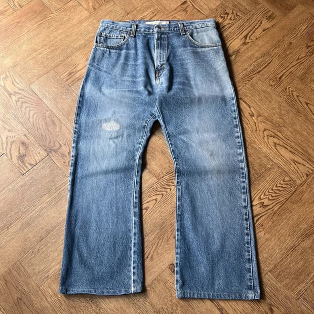 [34]리바이스 517 미디엄블루 플레어진 F10