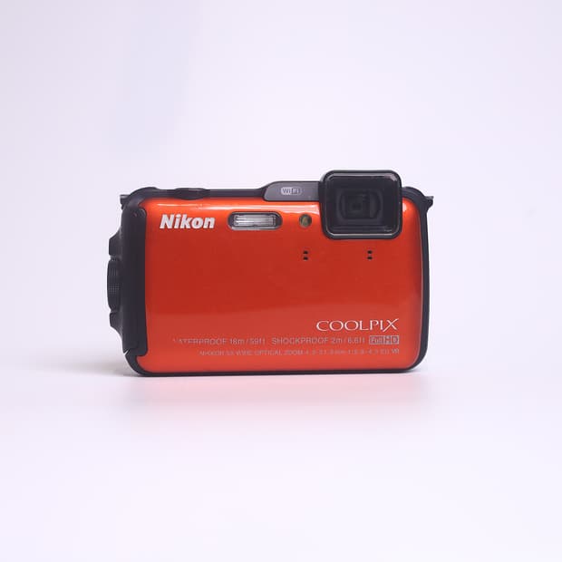 니콘 쿨픽스 AW120 오렌지