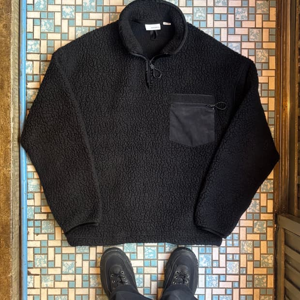 Nanamica 폴라텍 플리스 풀오버